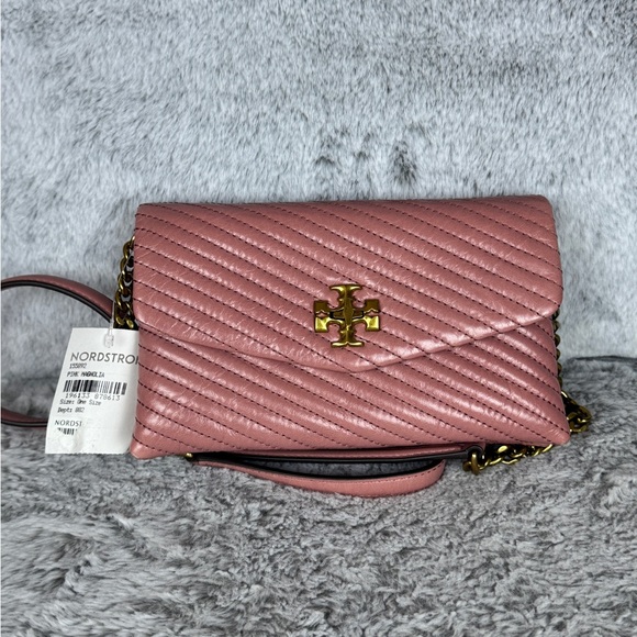 Tory Burch Kira Moto Quilted Wallet on a Chain - Picture 5 of 10